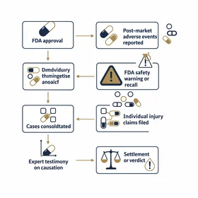 Dangerous drug litigation pathway